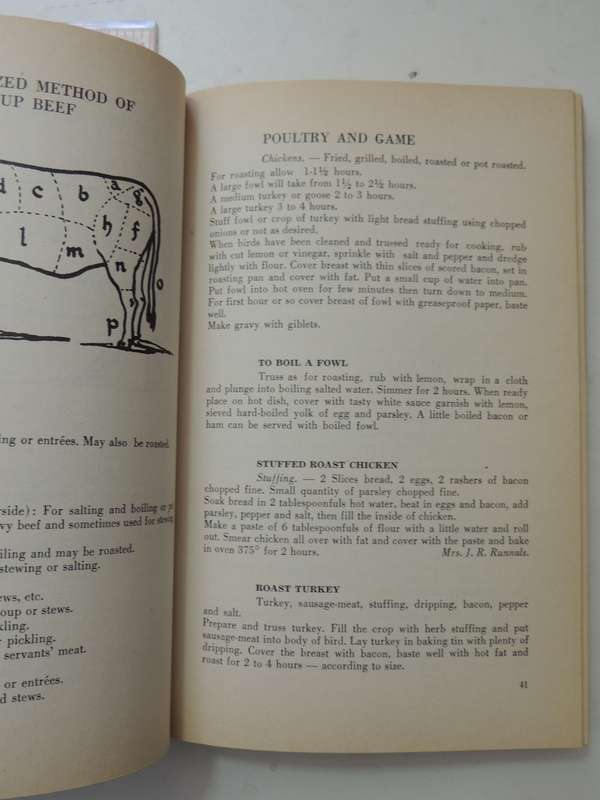Ouma's Cookery Book - Mrs. Roy Hendrie  1940 First Edition