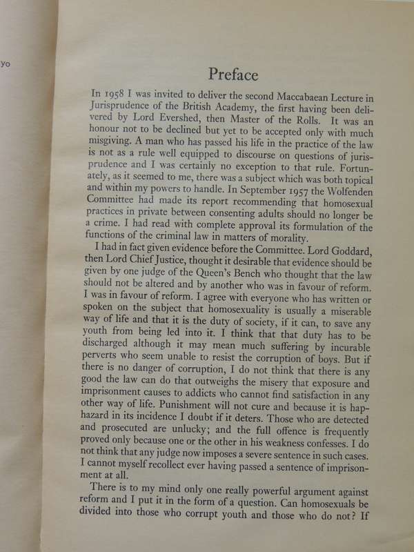 The Enforcement Of Morals - Patrick Delvin