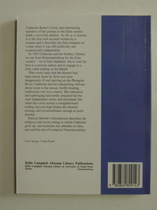 Alone Among The Zulus- Catherine Barter