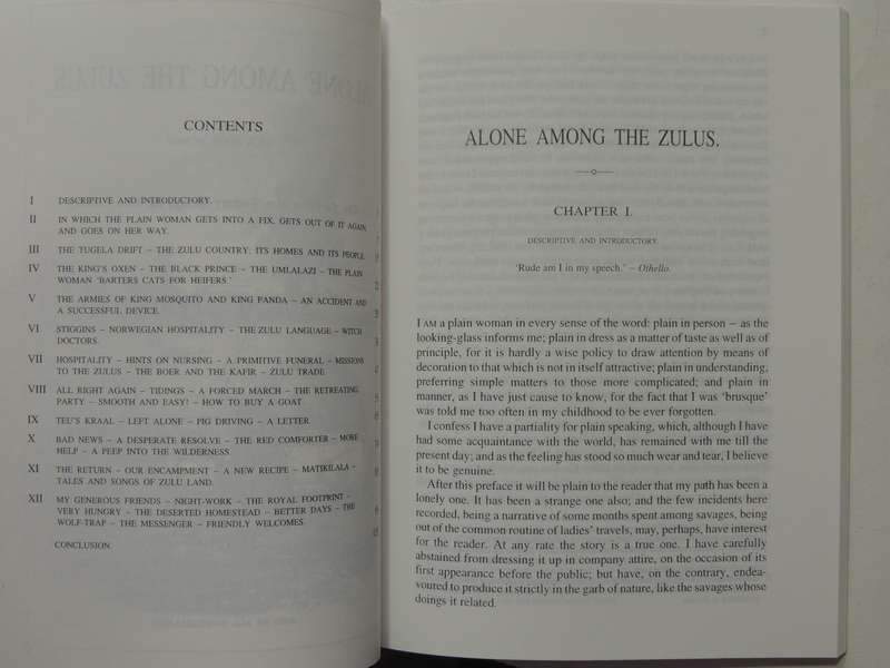 Alone Among The Zulus- Catherine Barter