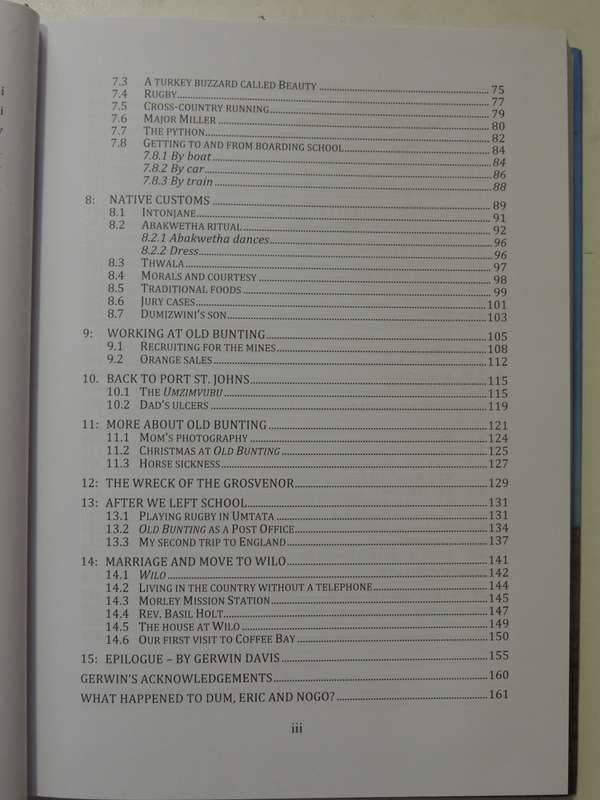 Memoirs Of A Transkei Trading Family - Harold & Grant Delacour Davis
