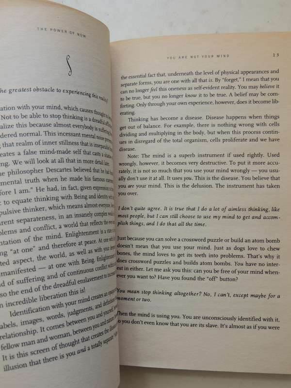 The Power Of Now: A Guide To Spiritual Enlightment - Eckhart Tolle