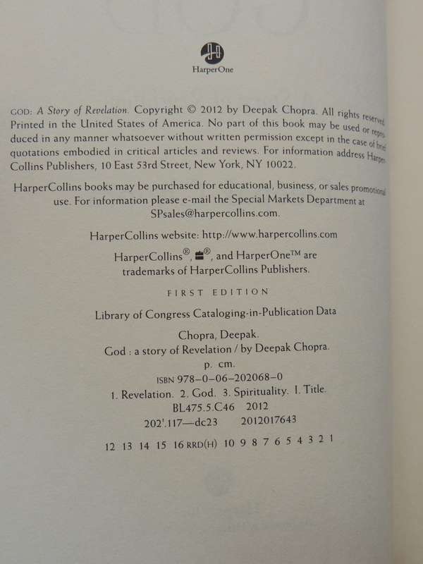 GOD, A Story of Revelation - Deepak Chopra
