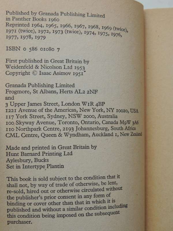 Foundation - Book One of the Foundation Saga - Isaac Asimov