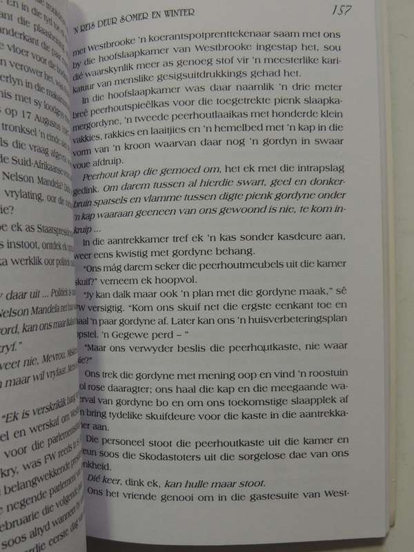 Marike: 'N Reis Deur Somer En Winter- Marike De Klerk   Oorvertel Deur Maretha Maartens  INSCRIBED