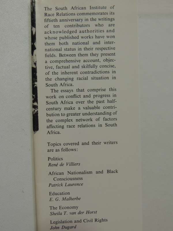 Conflict And Progress: Fifty Years Of Race Relations In South Africaed. Ellen Hellman & Henry Lever