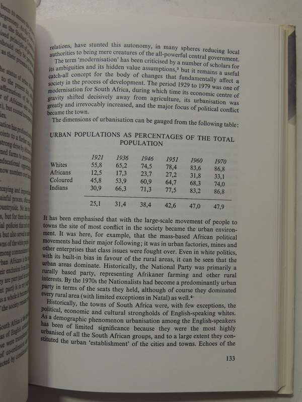 Conflict And Progress: Fifty Years Of Race Relations In South Africaed. Ellen Hellman & Henry Lever