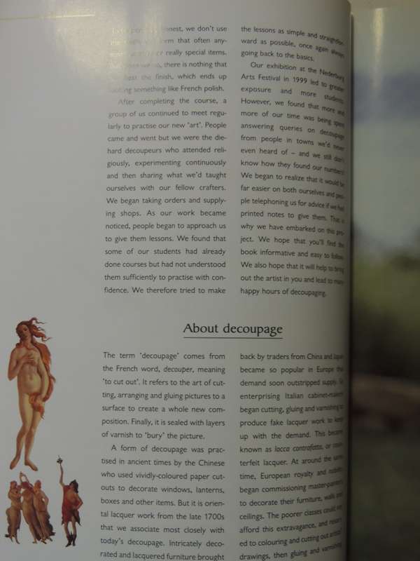 Decoupage: A Practical Step-By-StepGuide - Tracy Boomer & Deborah Morbin