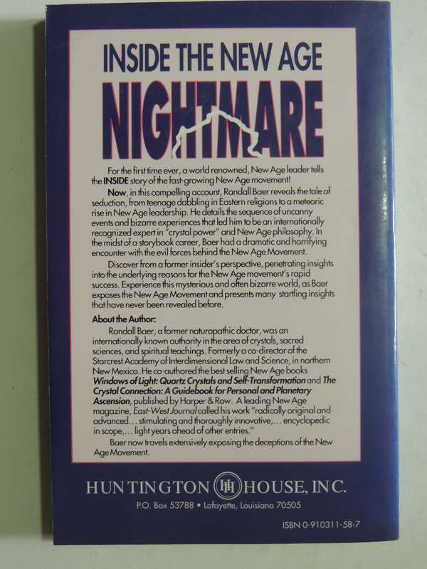 Inside The New Age Nightmare - Randall N. Baer