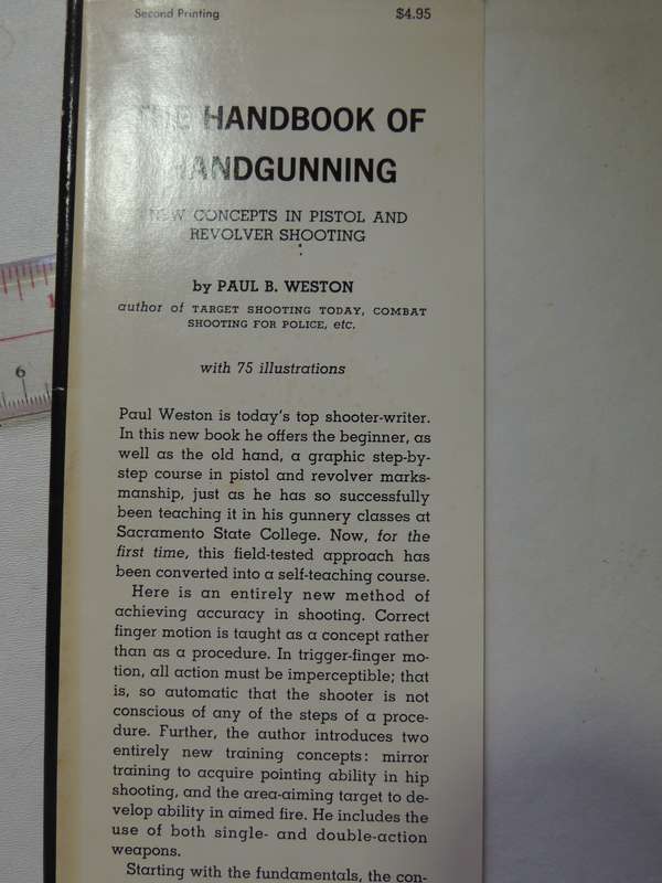 The Handbook Of Handgunning - Paul B.Weston