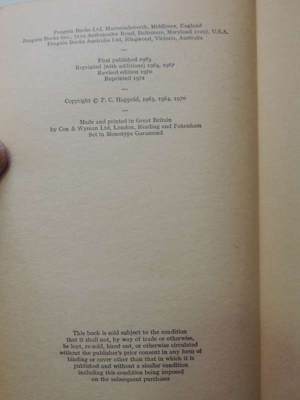 Mysticism, A Study and an Anthology - FC Happold