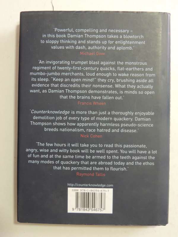 Counterknowledge- Damian Thompson