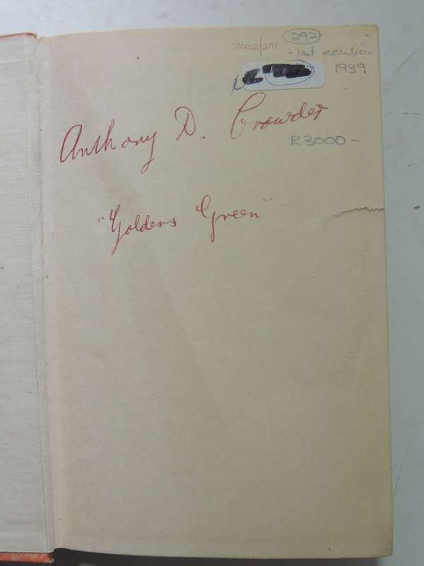 Hercule Poirot's Christmas - Agatha Christie   First Edition 1939 No D/J