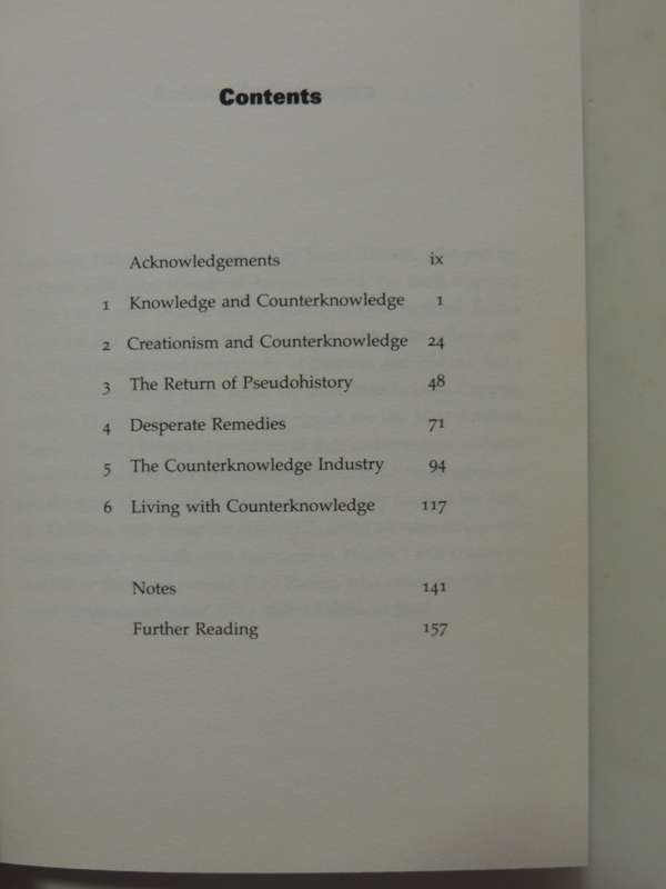 Counterknowledge- Damian Thompson