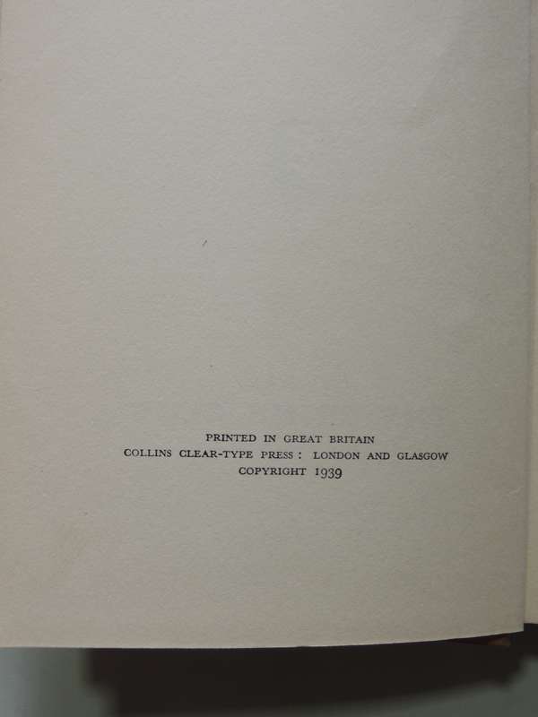 Hercule Poirot's Christmas - Agatha Christie   First Edition 1939 No D/J