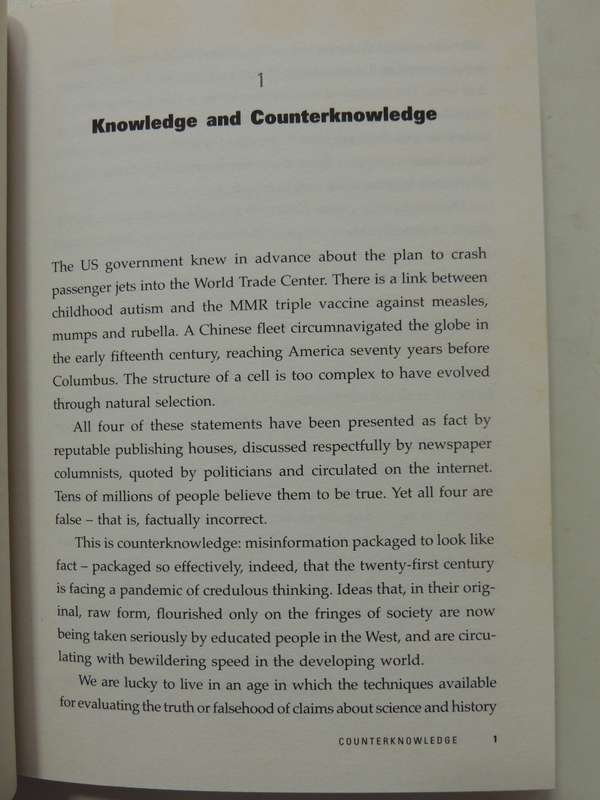 Counterknowledge- Damian Thompson
