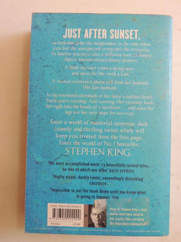 Just After Sunset - Stephen King