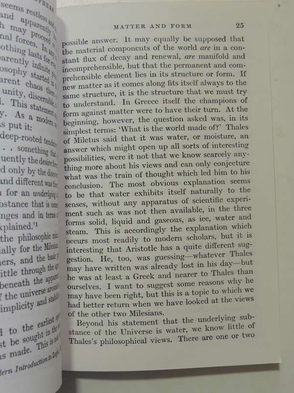 The Greek Philosophers From Thales To Aristotle - W.K.C. Guthrie