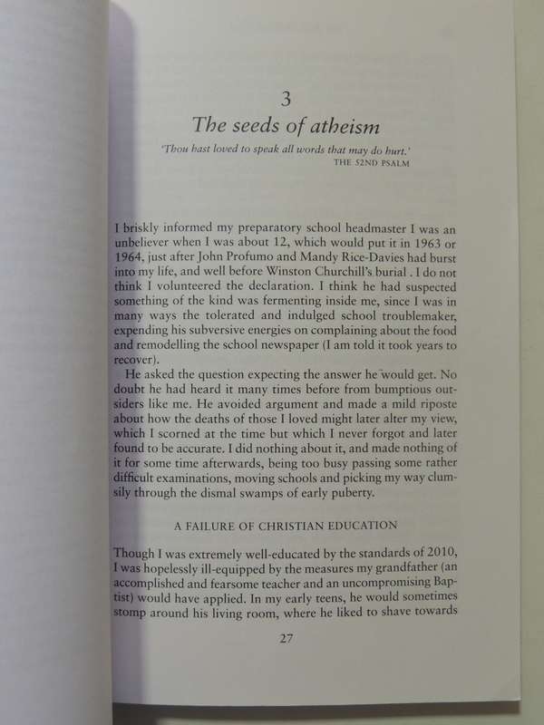 The Rage Against God - Peter Hitchens
