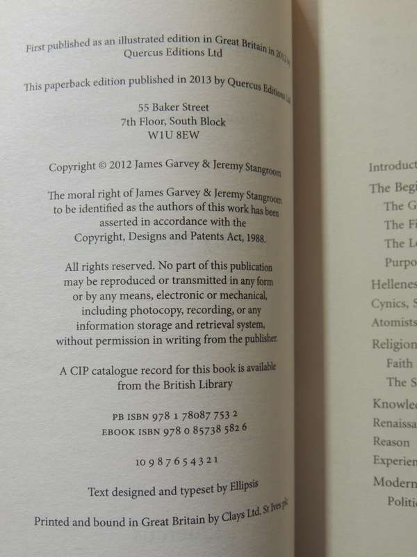 The Story Of Philosophy: A History Of Western Thought - James Garvey & Jeremy Stangroom