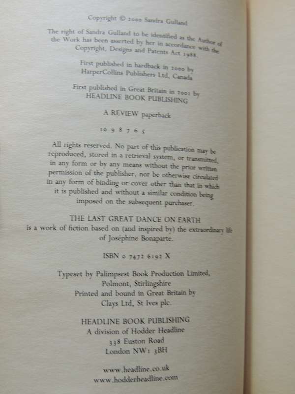 The Josephine Bonaparte Trilogy - The Chronicles of Her Tempestuous Life - Sandra Gulland BOX SET
