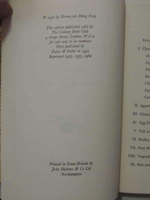 The Joy Of Chinese Cooking- Doreen Yen & Hung Feng