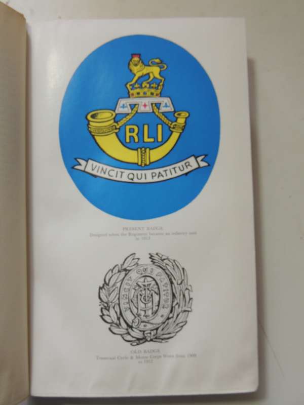 Rand Light Infantry: Signed (No. 99 Of An Unnumbered Limited Issue) - Major B.G. Simpkins