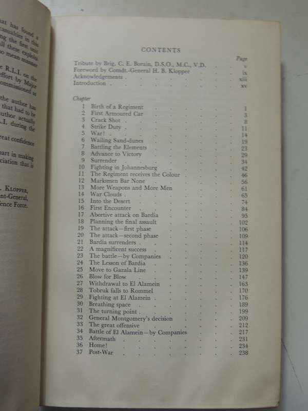 Rand Light Infantry: Signed (No. 99 Of An Unnumbered Limited Issue) - Major B.G. Simpkins
