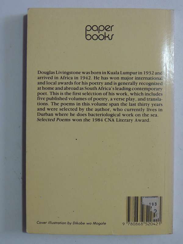 Selected Poems - Douglas Livingstone