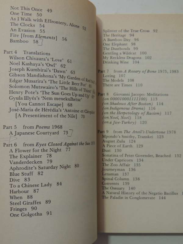 Selected Poems - Douglas Livingstone