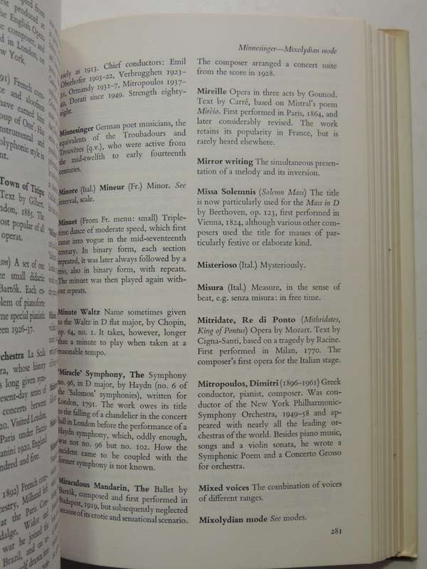 The Concise Encyclopedia Of Music And Musicians - ed Martin Cooper