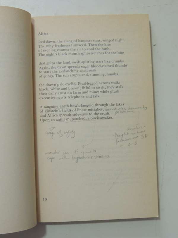 Selected Poems - Douglas Livingstone