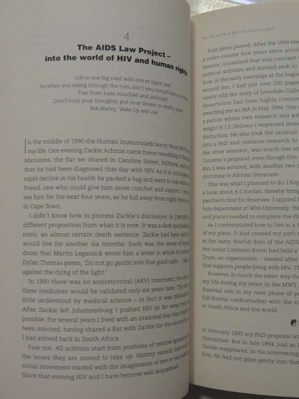 Get Up! Stand Up!: Personal Journeys Towards Social Justice - Mark Heywood  Inscribed