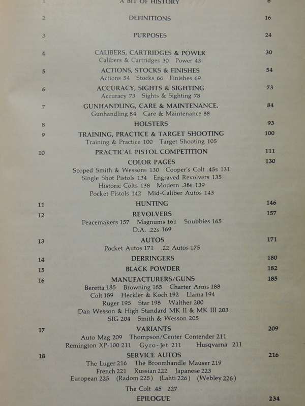 Cooper On Handguns: Complete Guide To Handguns - Jeff Cooper   SCARCE