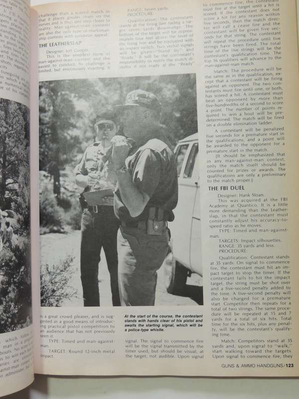 Cooper On Handguns: Complete Guide To Handguns - Jeff Cooper   SCARCE