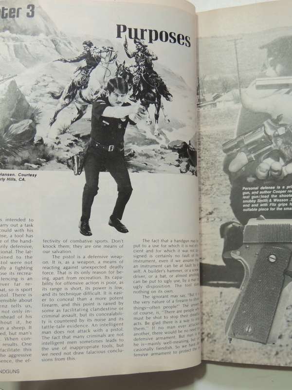 Cooper On Handguns: Complete Guide To Handguns - Jeff Cooper   SCARCE