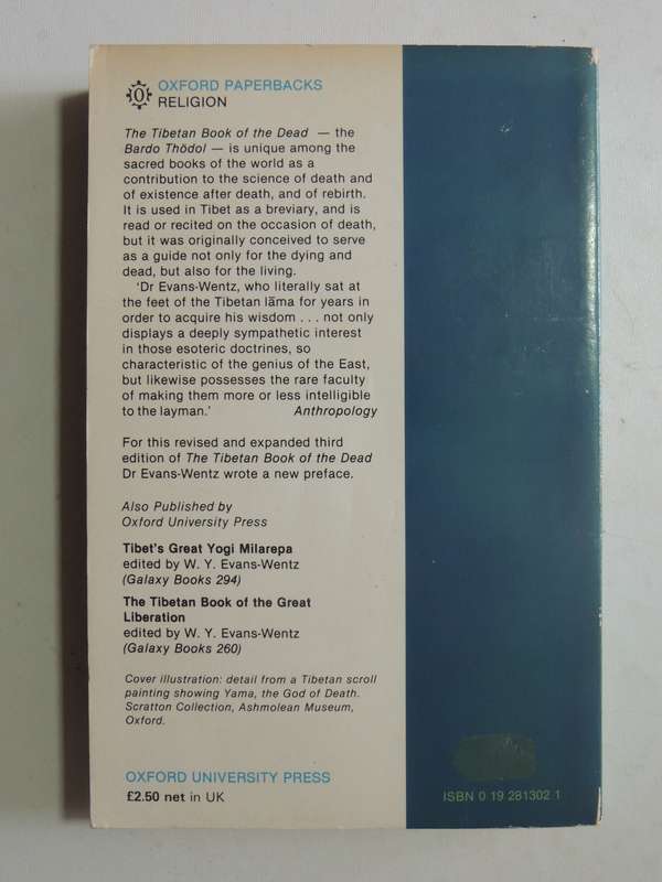 The Tibetan Book Of The Dead - ed W.Y. Evans-Wentz