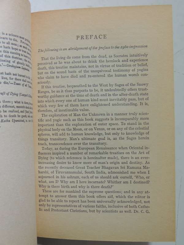 The Tibetan Book Of The Dead - ed W.Y. Evans-Wentz
