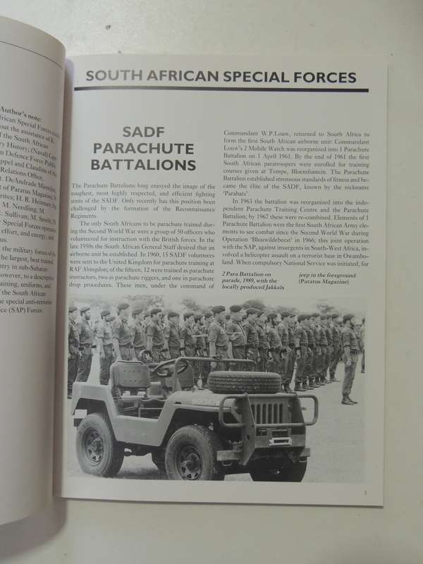 Osprey Elite Series: South African Special Forces   Robert Pitta, Jeff Fannell & Simon McCouaig