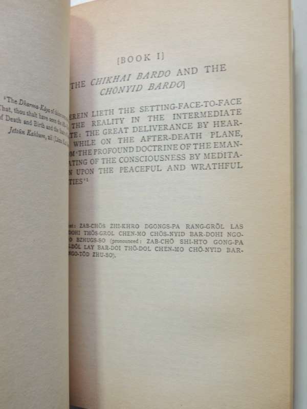 The Tibetan Book Of The Dead - ed W.Y. Evans-Wentz