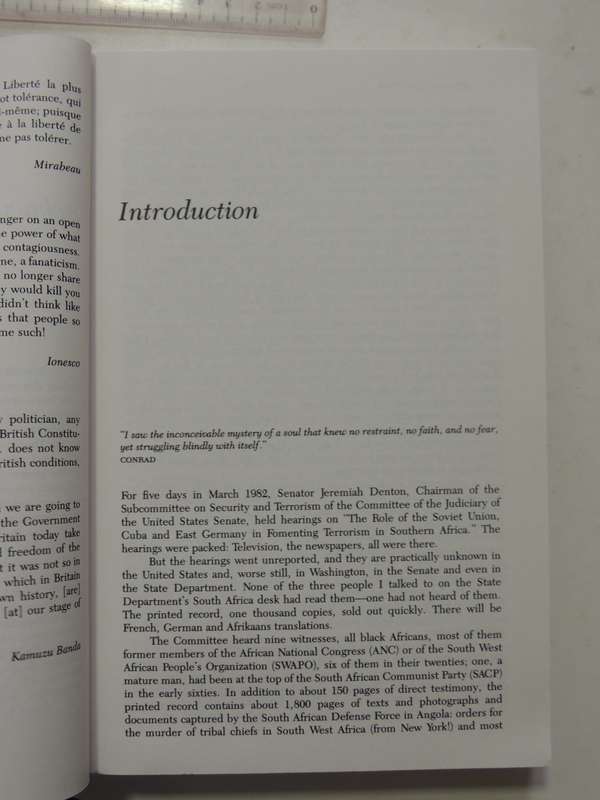 Prisoners Of A Dream: The South African Mirage  Historical Essay On The Denton Hearings -Leo Raditsa