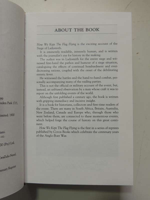 How We Kept The Flag Flying: The Story Of The Siege Of Ladysmith - Donald Macdonald