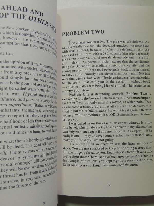 To Ride, Shoot Straight, And Speak The Truth - Jeff Cooper (1st Edition)