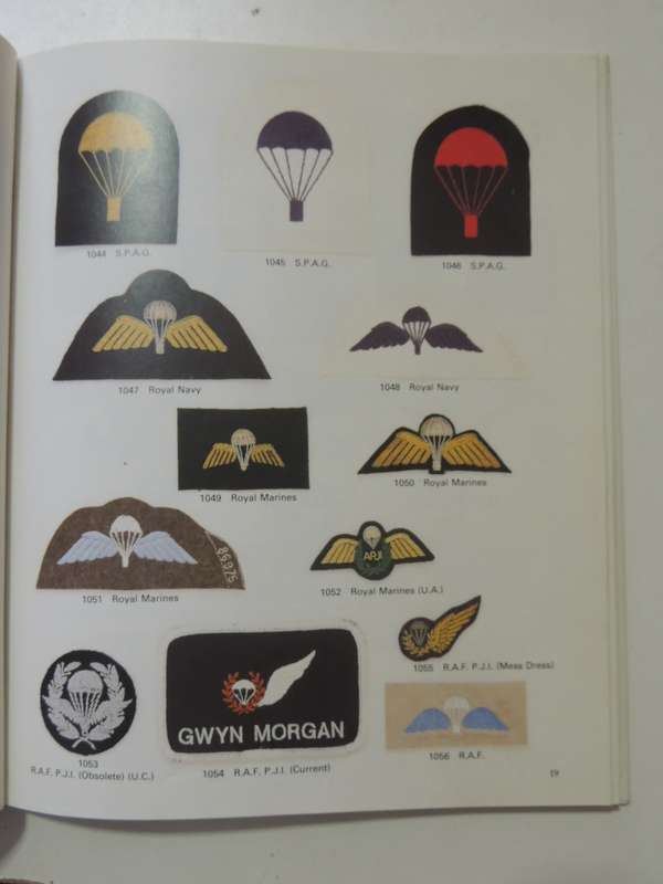 Parachute Wings (Inscribed By Authors)  R.J. Bragg & Roy Turner