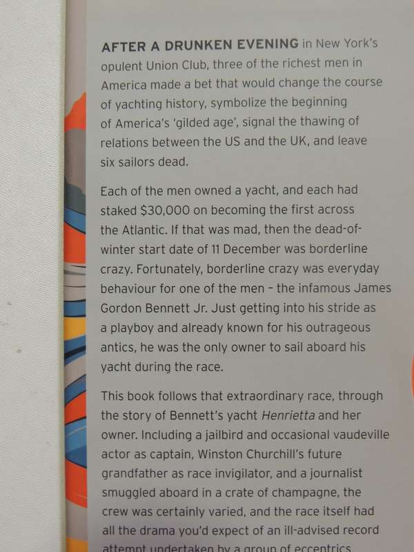 Gordon Bennett And The First Yacht Race Across The Atlantic- Sam Jefferson
