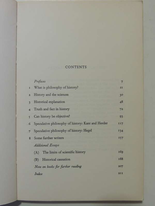 An Introduction To Philosophy Of History - W.H. Walsh