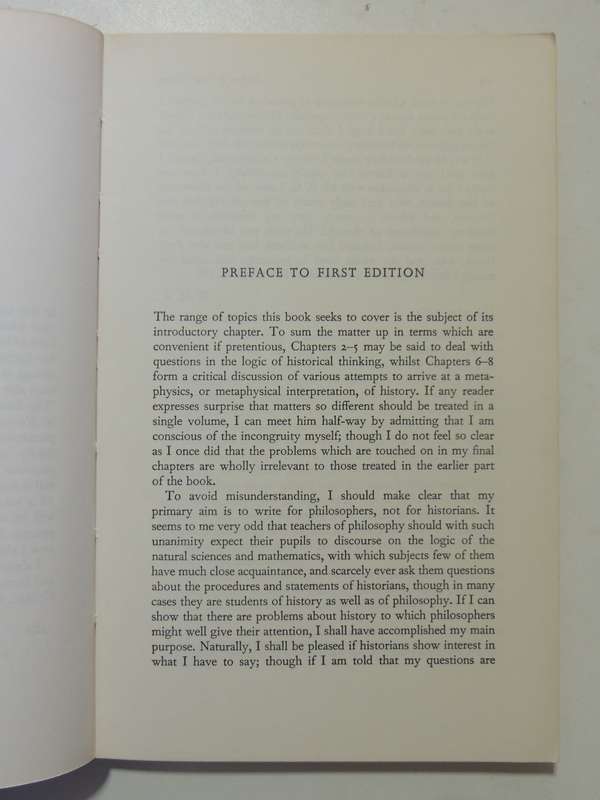 An Introduction To Philosophy Of History - W.H. Walsh
