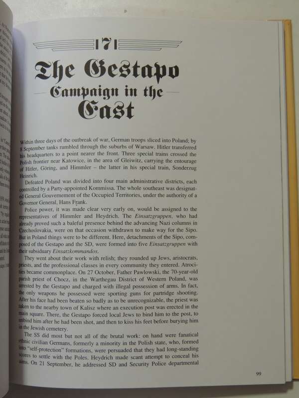 An Illustrated History Of The Gestapo  Rupert Butler
