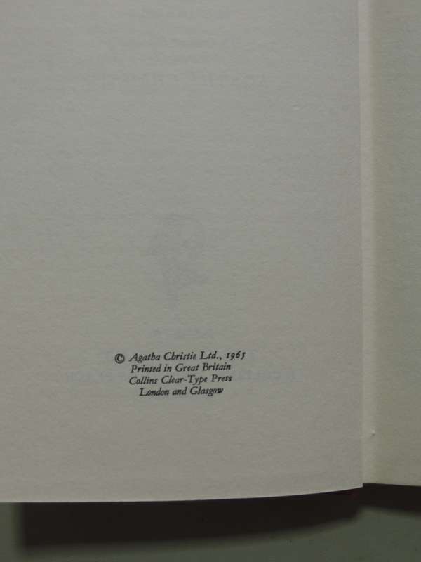 At Bertram's Hotel - Agatha Christie     (1st Edition 1965)