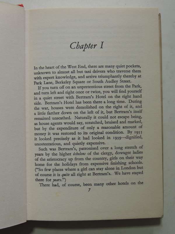 At Bertram's Hotel - Agatha Christie     (1st Edition 1965)